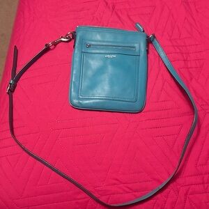 Coach Teal Crossbody Bag